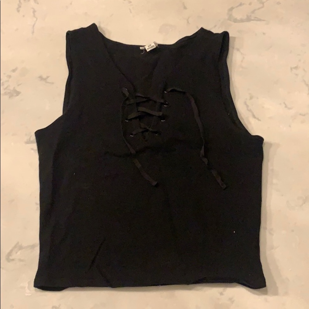 GARAGE black tank top